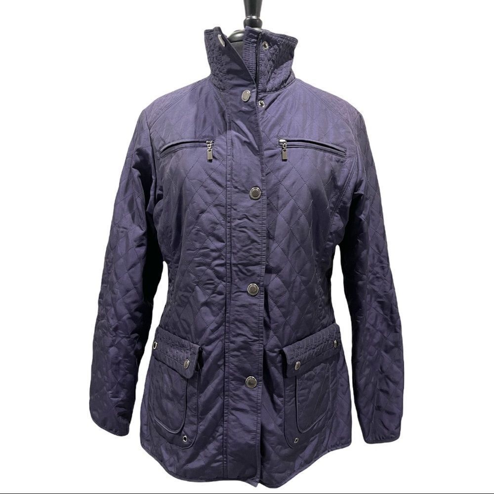 𝅺Pendleton Purple Fleece Lined Quilted Jacket Sz M